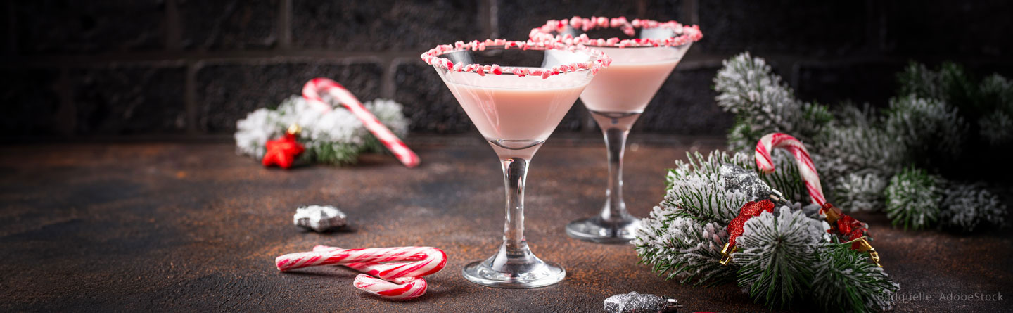 Leckerer Weihnachtscocktail