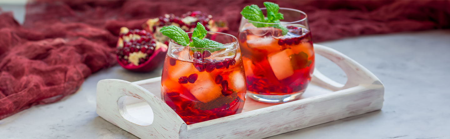 süß-säuerlicher Cocktail