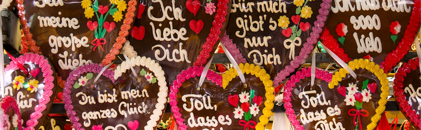 Mit Zuckerschrift