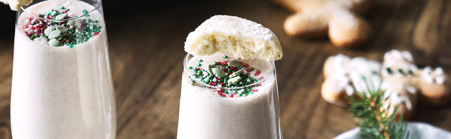 Punsch zu Weihnachten mal anders mit unserem Eierlikör und Grüne Minze Aroma.