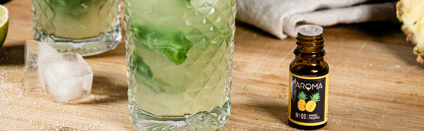 Ananas Mojito: Der perfekte Sommercocktail für 2 Personen.