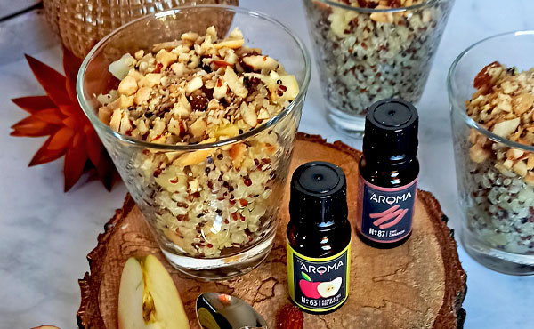 Apfel-Zimt Quinoa