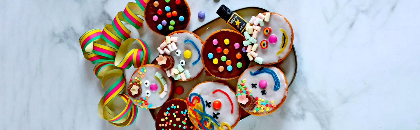 Perfekt für Kindergeburtstage oder Fasching