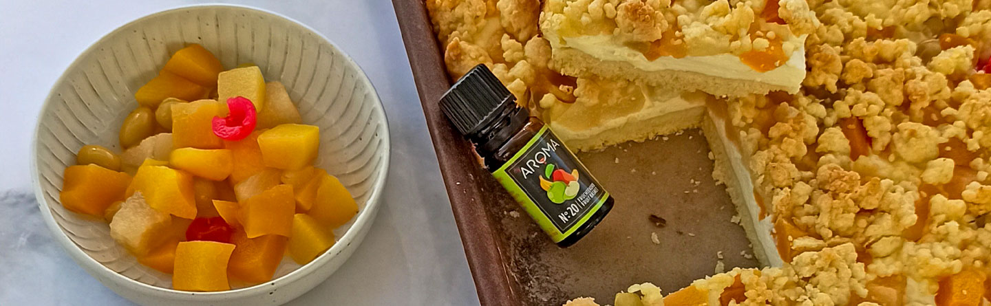 Fruchtiger Käsekuchen mit Tutti Frutti Effekt
