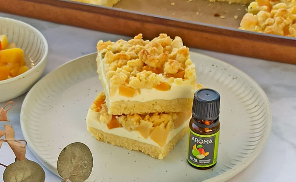 Tropi Fruti Käse-Streuselkuchen